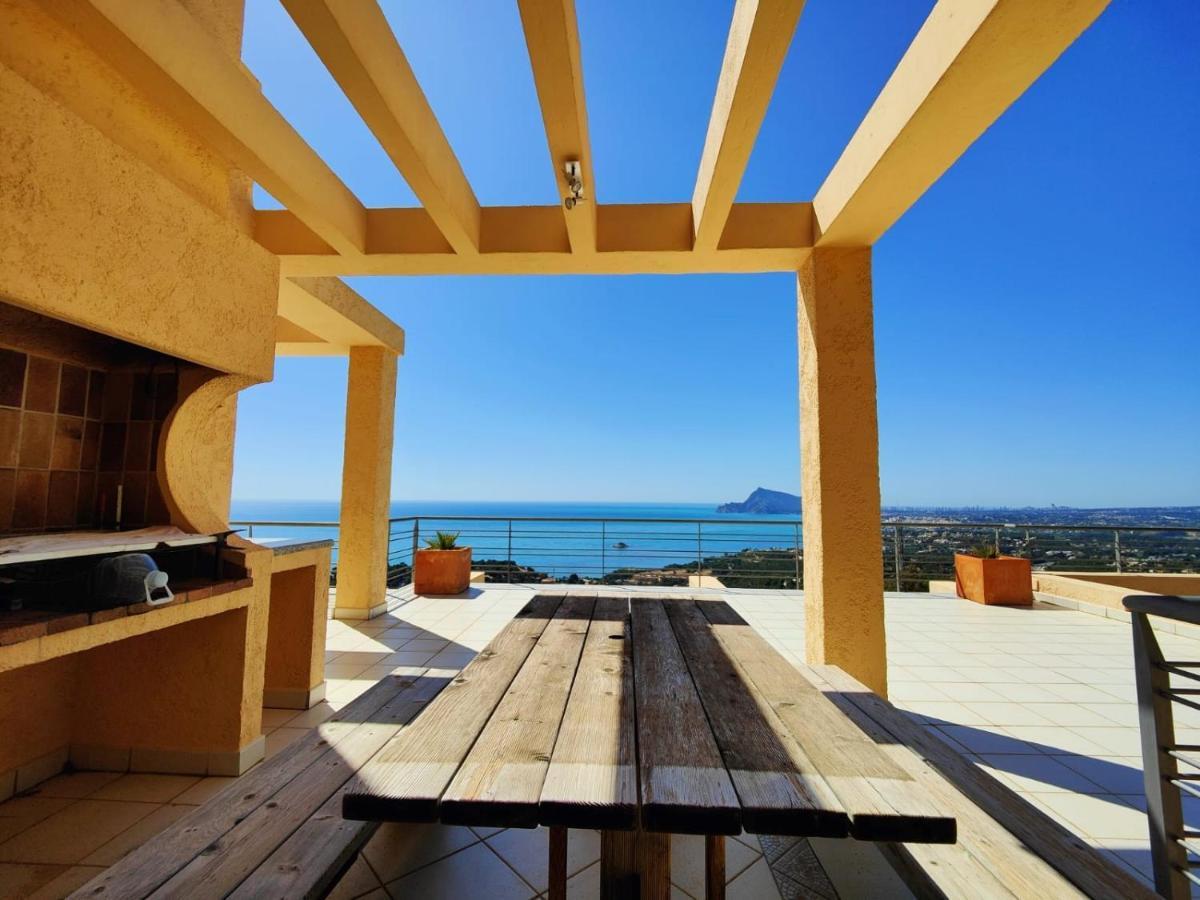 Seaview 6Br Villa With Private Pool Altea Exterior foto