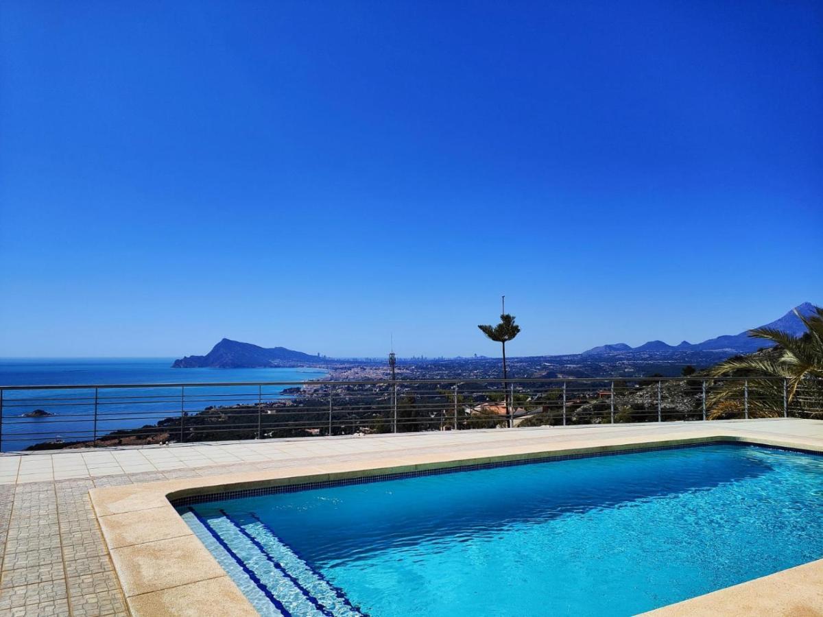 Seaview 6Br Villa With Private Pool Altea Exterior foto