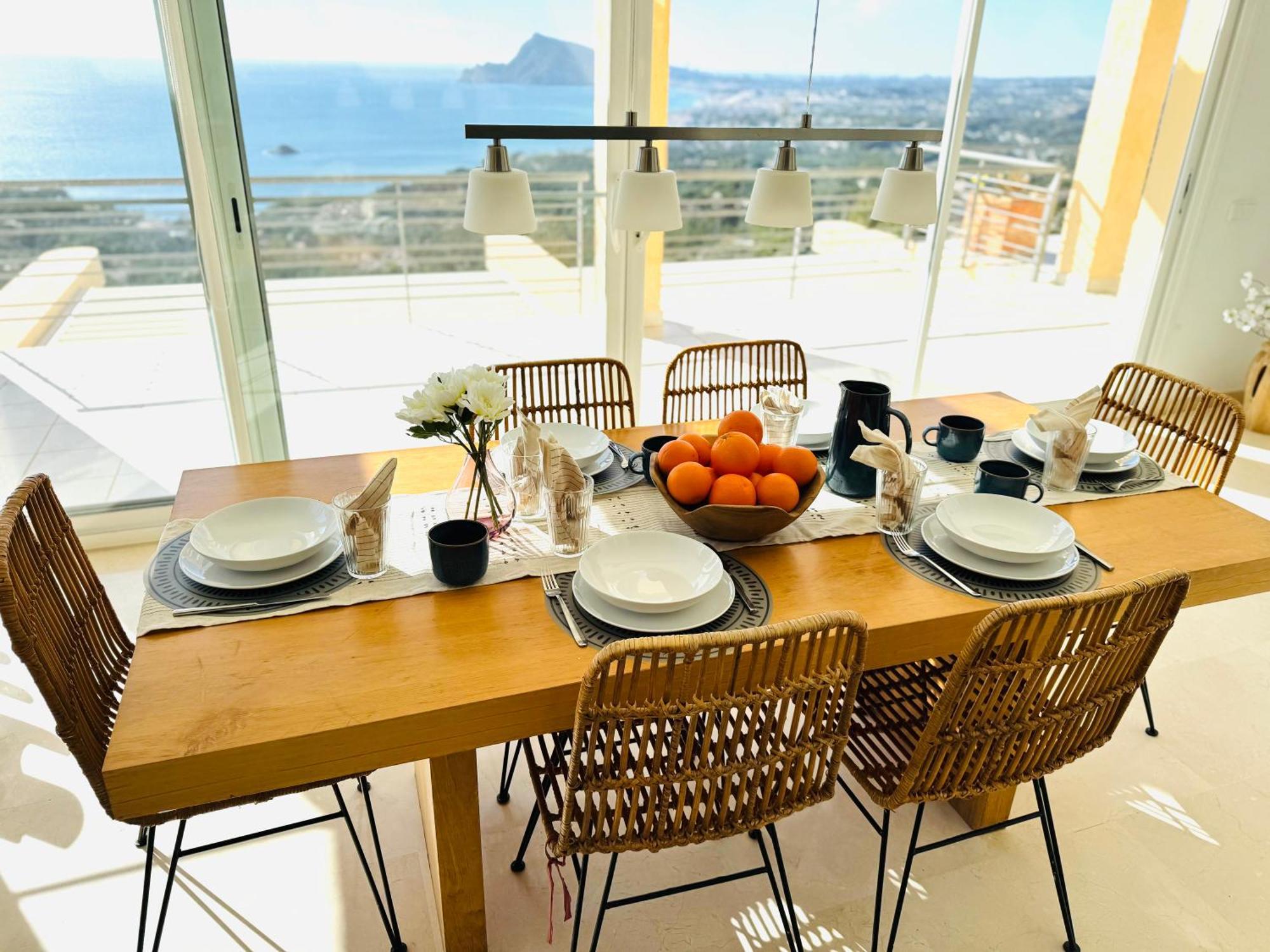 Seaview 6Br Villa With Private Pool Altea Exterior foto